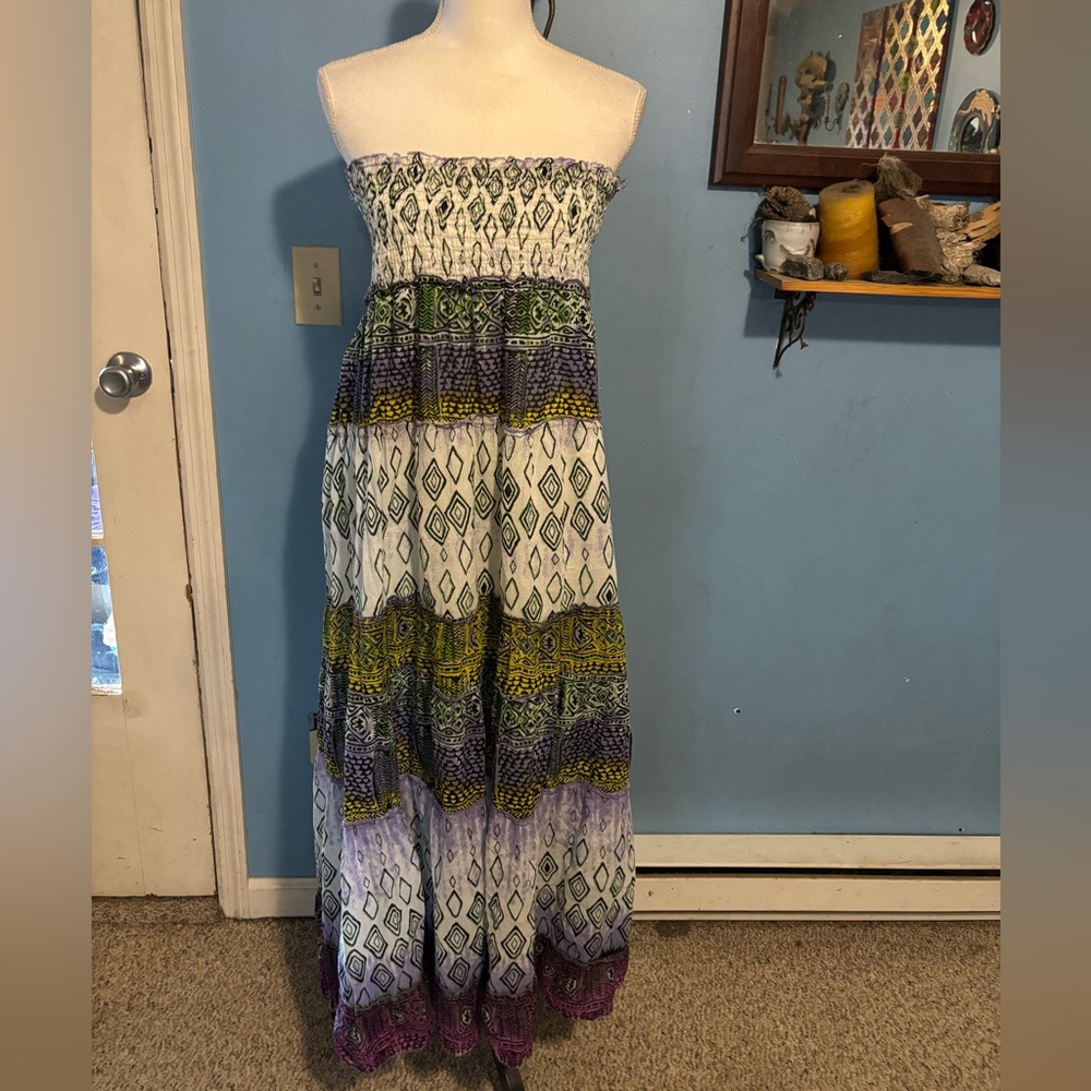Chaudry KC, Strapless, Maxi Dress